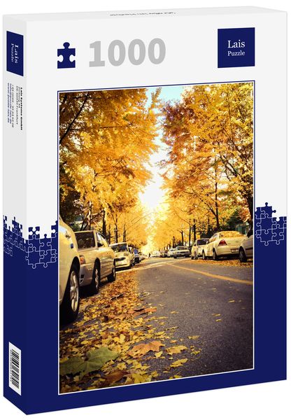 Produktbild: Lais Puzzle Stra&szlig;e im Herbst 1000 Teile