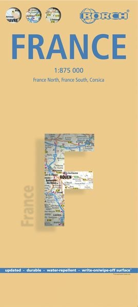 Frankreich 1 : 875 000, Sonstige von , Borch, 978-3-86609-348-5