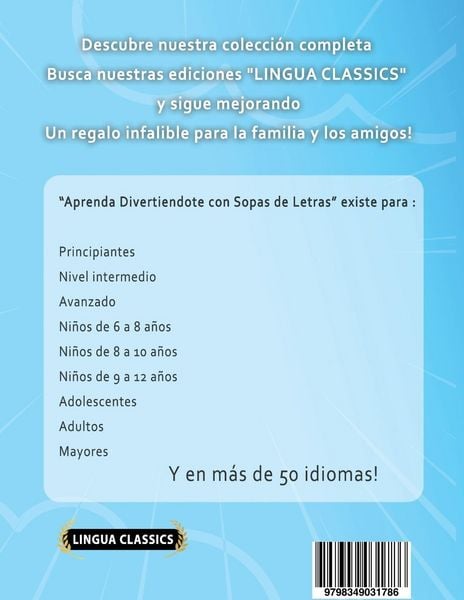 Produktbild: SOPA DE LETRAS CON LETRA GRANDE PARA ADULTOS EDICI&Oacute;N CL&Aacute;SICA - Crucigramas Delta - Los Rompecabezas m&aacute;s Grandes del Mercado Para Adultos y Mayores - Busca 2000 Palabras Escondidas H&aacute;bilmente - Divi&eacute;rtete con 100 Puzzles Gigantes