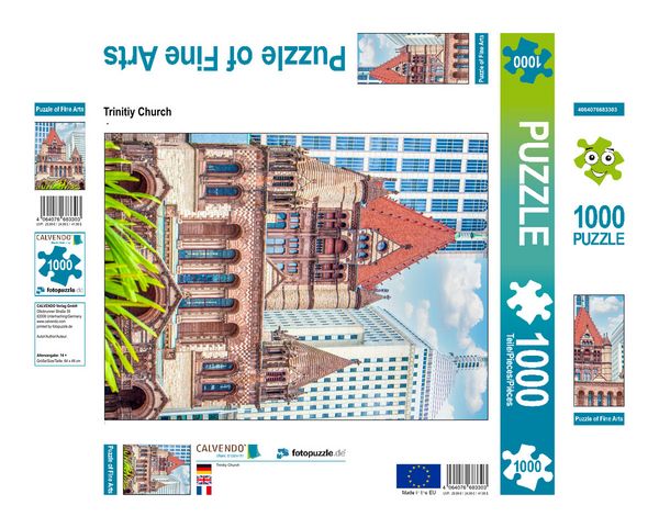 Produktbild: CALVENDO Puzzle Trinitiy Church | 1000 Teile Lege-Gr&ouml;&szlig;e 64x48cm Foto-Puzzle f&uuml;r gl&uuml;ckliche Stunden