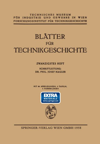 Produktbild: Bl&auml;tter f&uuml;r Technikgeschichte