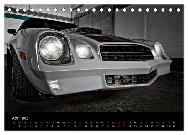 Produktbild: Chevrolet Camaro &acute;79 (Tischkalender 2025 DIN A5 quer), CALVENDO Monatskalender