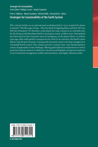 Produktbild: Strategies for Sustainability of the Earth System