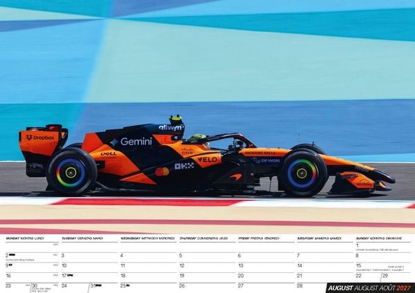 Produktbild: Lando Norris Kalender 2027