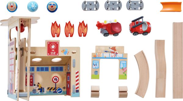 Produktbild: Kullerb&uuml; - Spielbahn Feuerwehrwache