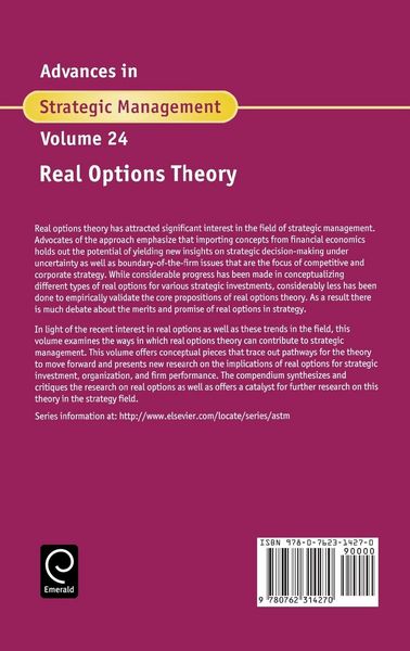 Produktbild: Real Options Theory