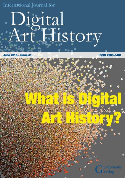 Produktbild: International Journal for Digital Art History: Issue 1, 2015