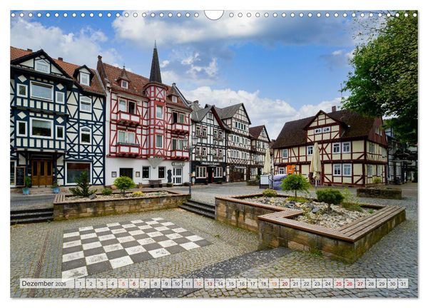 Produktbild: Bad Sooden-Allendorf Impressionen (Wandkalender 2026 DIN A3 quer), CALVENDO Monatskalender