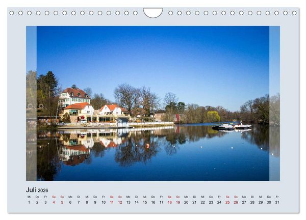 Produktbild: Ein Besuch in Bad Nauheim (Wandkalender 2026 DIN A4 quer), CALVENDO Monatskalender