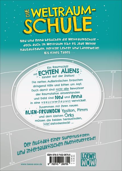 Produktbild: Die Weltraumschule (Band 1) - Erste Stunde: Alienkunde