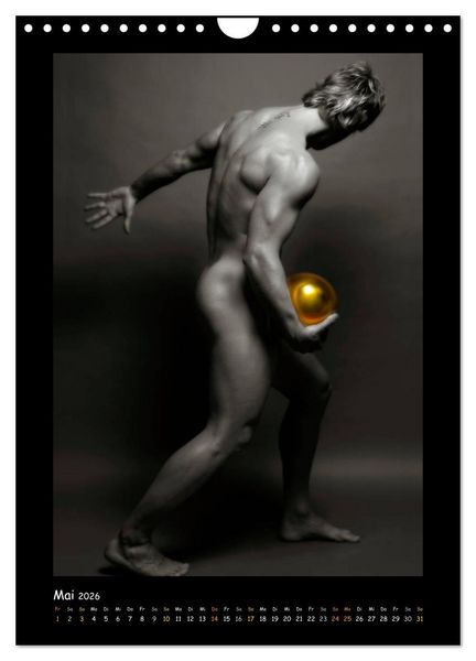 Produktbild: Golden Ball - M&auml;nner Akte (Wandkalender 2026 DIN A4 hoch), CALVENDO Monatskalender