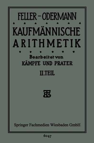 Produktbild: Das Ganze der Kaufm&auml;nnischen Arithmetik