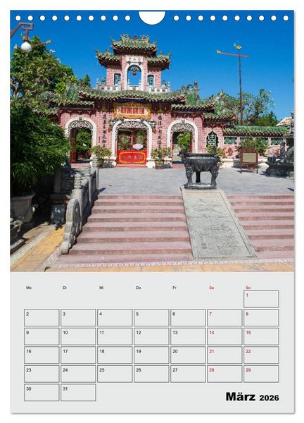 Produktbild: VIETNAM - Mein Urlaubsplaner (Wandkalender 2026 DIN A4 hoch), CALVENDO Monatskalender