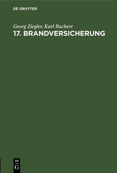 Produktbild: 17. Brandversicherung