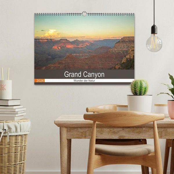 Produktbild: Grand Canyon - Wunder der Natur (Wandkalender 2026 DIN A3 quer), CALVENDO Monatskalender