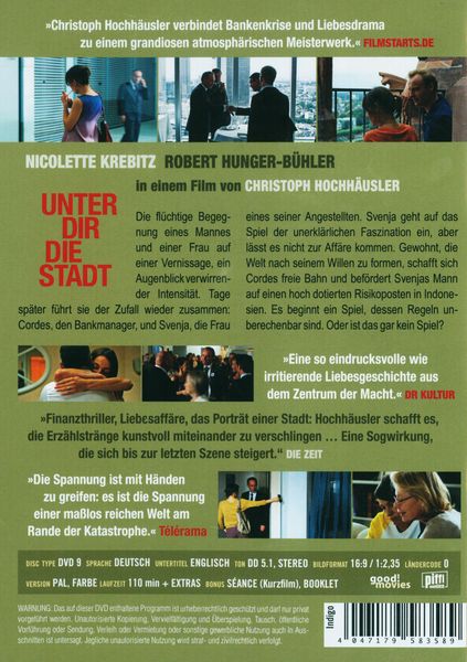 Produktbild: Unter dir die Stadt