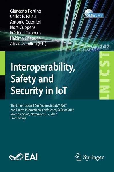 Produktbild: Interoperability, Safety and Security in IoT