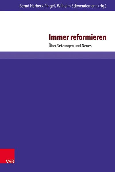 Produktbild: Immer reformieren