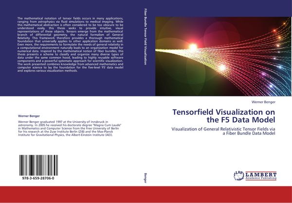Produktbild: Tensorfield Visualization on the F5 Data Model