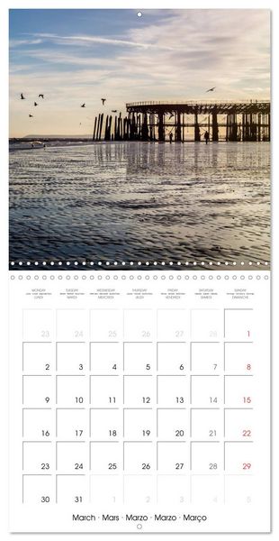 Produktbild: Hastings and St Leonards-on-Sea (Wall Calendar 2026 12 &times; 12 Inch) CALVENDO 12 Month Wall Calendar