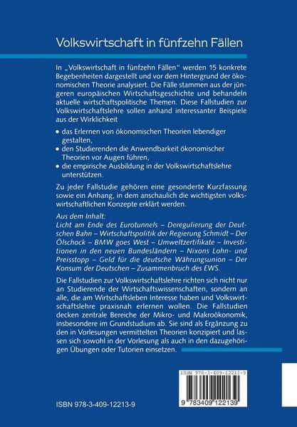 Produktbild: Volkswirtschaft in f&uuml;nfzehn F&auml;llen