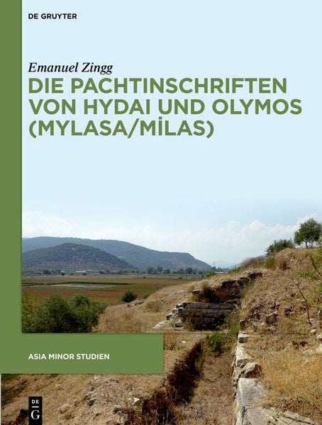Produktbild: Die Pachtinschriften von Hydai und Olymos (Mylasa/Milas)