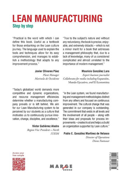 Produktbild: Lean Manufacturing. Step by step