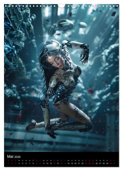 Produktbild: CYBER SISTERS (Wandkalender 2026 DIN A3 hoch), CALVENDO Monatskalender