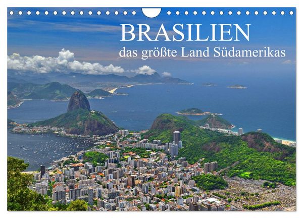 Brasilien - das größte Land Südamerikas (Wandkalender 2026 DIN A4 quer), CALVENDO Monatskalender