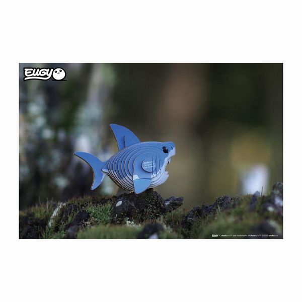 Produktbild: EUGY - 3D Bastelset Hai