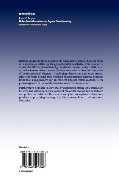 Produktbild: Molecular Conformation and Organic Photochemistry