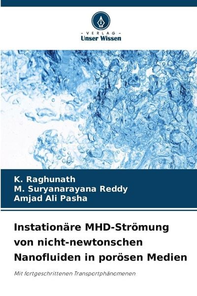 Produktbild: Instation&auml;re MHD-Str&ouml;mung von nicht-newtonschen Nanofluiden in por&ouml;sen Medien