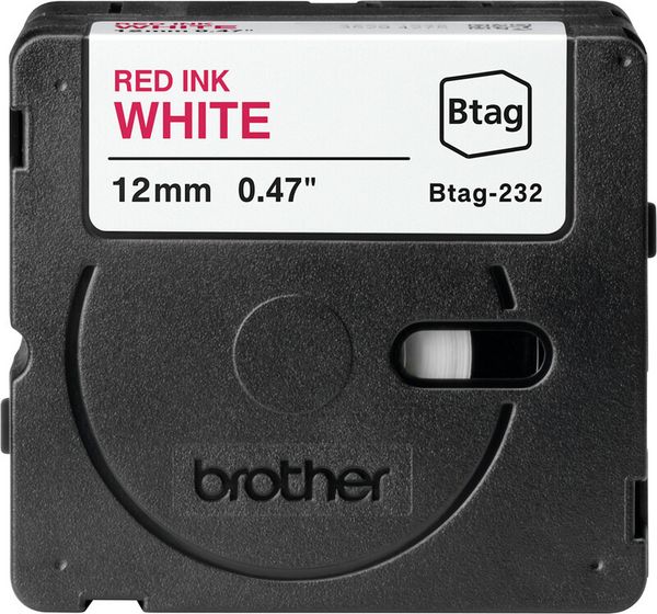 Produktbild: BROTHER P-touch Schriftband Btag nicht laminiert