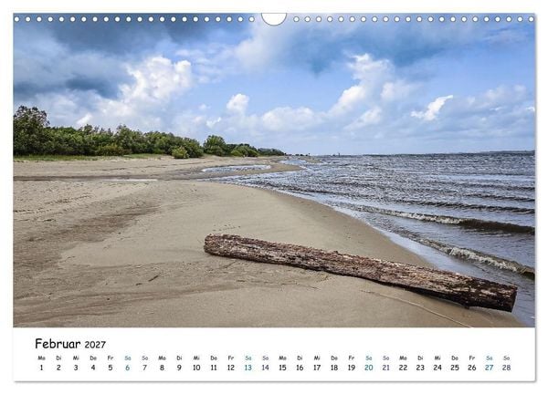 Produktbild: Elbinsel Krautsand - Impressionen von Land und Fluss (Wandkalender 2027 DIN A3 quer), CALVENDO Monatskalender
