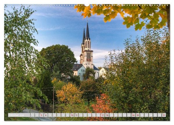 Produktbild: Vogtland ist Spitze (hochwertiger Premium Wandkalender 2026 DIN A2 quer), Kunstdruck in Hochglanz