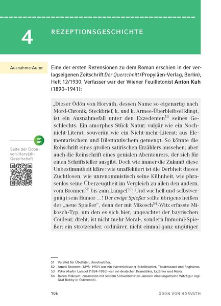 Produktbild: Der ewige Spie&szlig;er von &Ouml;d&ouml;n von Horv&aacute;th - Textanalyse und Interpretation