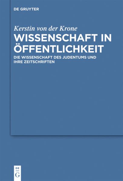 Produktbild: Wissenschaft in &Ouml;ffentlichkeit