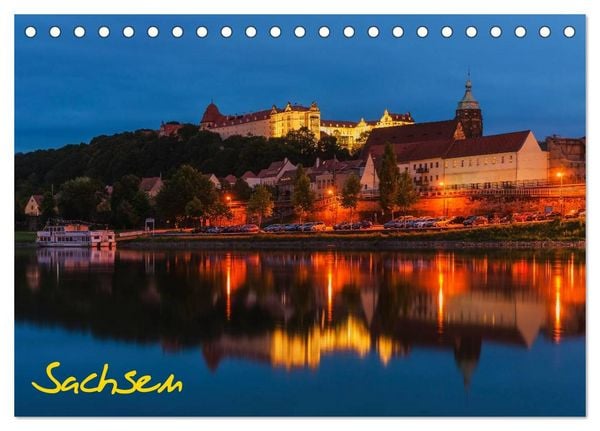 Produktbild: Sachsen (Tischkalender 2026 DIN A5 quer), CALVENDO Monatskalender