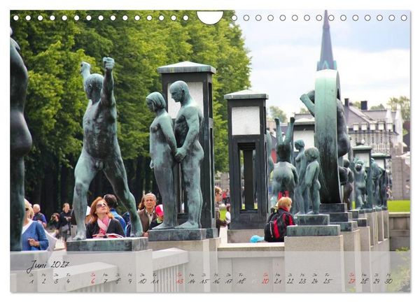 Produktbild: Vigeland (Wandkalender 2027 DIN A4 quer), CALVENDO Monatskalender