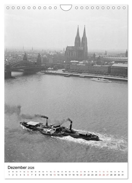 Produktbild: Zeitreise K&ouml;ln 1930er Jahre. Fotograf: Karl Heinrich L&auml;mmel (Wandkalender 2026 DIN A4 hoch), CALVENDO Monatskalender