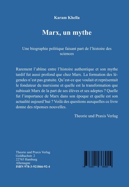 Produktbild: Marx, un Mythe