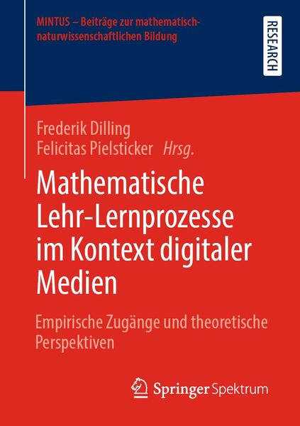 Produktbild: Mathematische Lehr-Lernprozesse im Kontext digitaler Medien