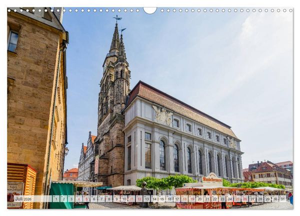 Produktbild: Ansbach Impressionen (Wandkalender 2026 DIN A3 quer), CALVENDO Monatskalender