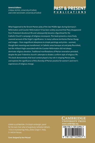 Produktbild: The Cult of the Virgin Mary in Early Modern Germany