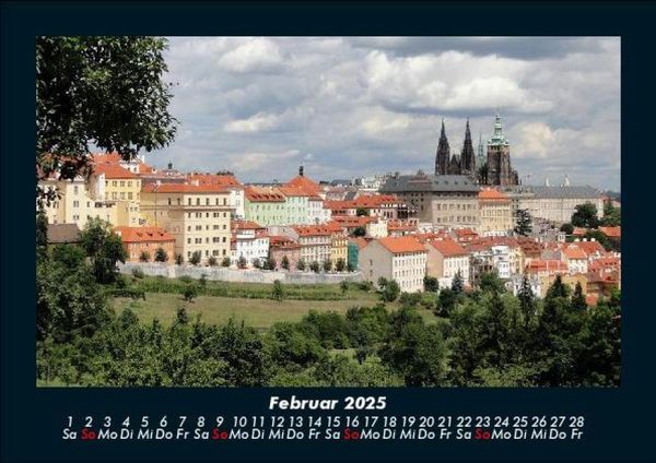 Produktbild: Prag 2025 Fotokalender DIN A5