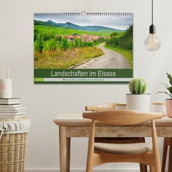 Produktbild: Landschaften im Elsass (Wandkalender 2026 DIN A3 quer), CALVENDO Monatskalender