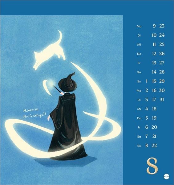 Produktbild: Harry Potter Postkartenkalender 2027