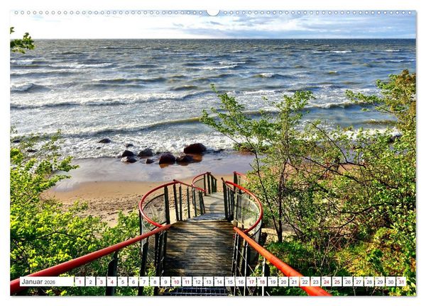 Produktbild: Traumk&uuml;ste - Estlands Naturparadies Saka (Wandkalender 2026 DIN A2 quer), CALVENDO Monatskalender