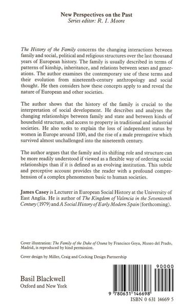 Produktbild: Casey, J: History of the Family