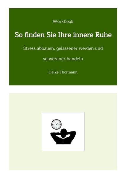 Produktbild: Workbook: So finden Sie Ihre innere Ruhe